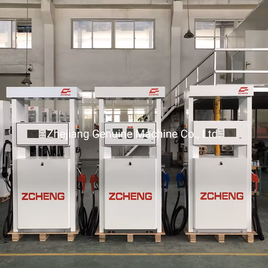 Zcheng マニュアルガソリンスタンド電子コントローラーミニガソリンスタンドポンプ燃料ディスペンサー